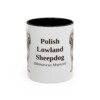 6712797876735849299_2048.jpeg 11oz Polish Lowland Sheepdog Latin Mug, Vintage Dog Coffee Mug, Dog Lover Gift