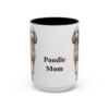 6816959089232414715_2048.jpeg 15oz Poodle Dog Mom Mug, Vintage Sketch Coffee Mug, Dog Mom Gift