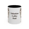 11oz Yakutian Laika Dog Dad Mug, Vintage Sketch Coffee Mug, Dog Dad Gift