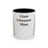 11oz Giant Schnauzer Dog Mom Mug, Vintage Sketch Coffee Mug, Dog Mom Gift