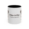 6870703549274580310_2048.jpeg 11oz Peke-A-Poo Latin Mug, Vintage Dog Coffee Mug, Dog Lover Gift