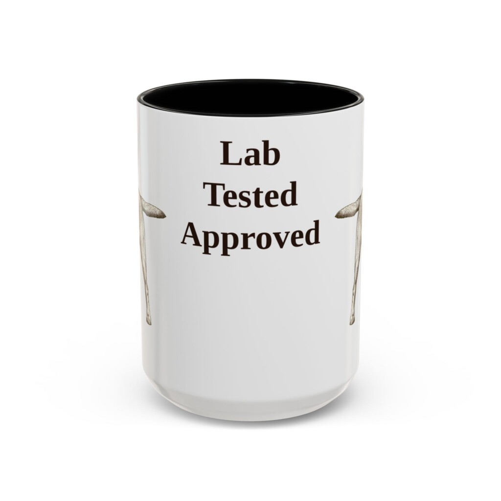 7080438852069928404_2048.jpeg 15oz Funny Labrador Retriever Mug, Vintage Dog Coffee Mug, Dog Lover Gift