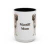 15oz Mastiff Dog Mom Mug, Vintage Sketch Coffee Mug, Dog Mom Gift