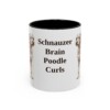 11oz Funny Schnoodle Mug, Vintage Dog Coffee Mug, Dog Lover Gift