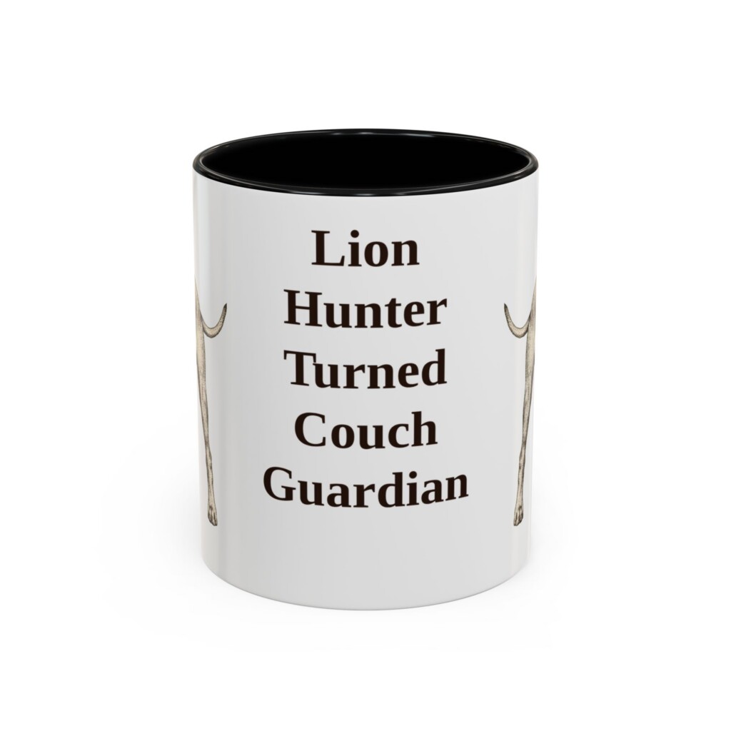 11oz Funny Rhodesian Ridgeback Mug, Vintage Dog Coffee Mug, Dog Lover Gift