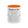 11oz Shepherd Mix Mug, Pink, front view