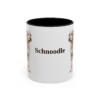 11oz Schnoodle Mug, Vintage Dog Portrait Coffee Mug, Dog Lover Gift