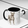 11oz Pit Bull Mug, Black, lifestyle photo