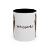 11oz Schipperke Mug, Vintage Dog Portrait Coffee Mug, Dog Lover Gift