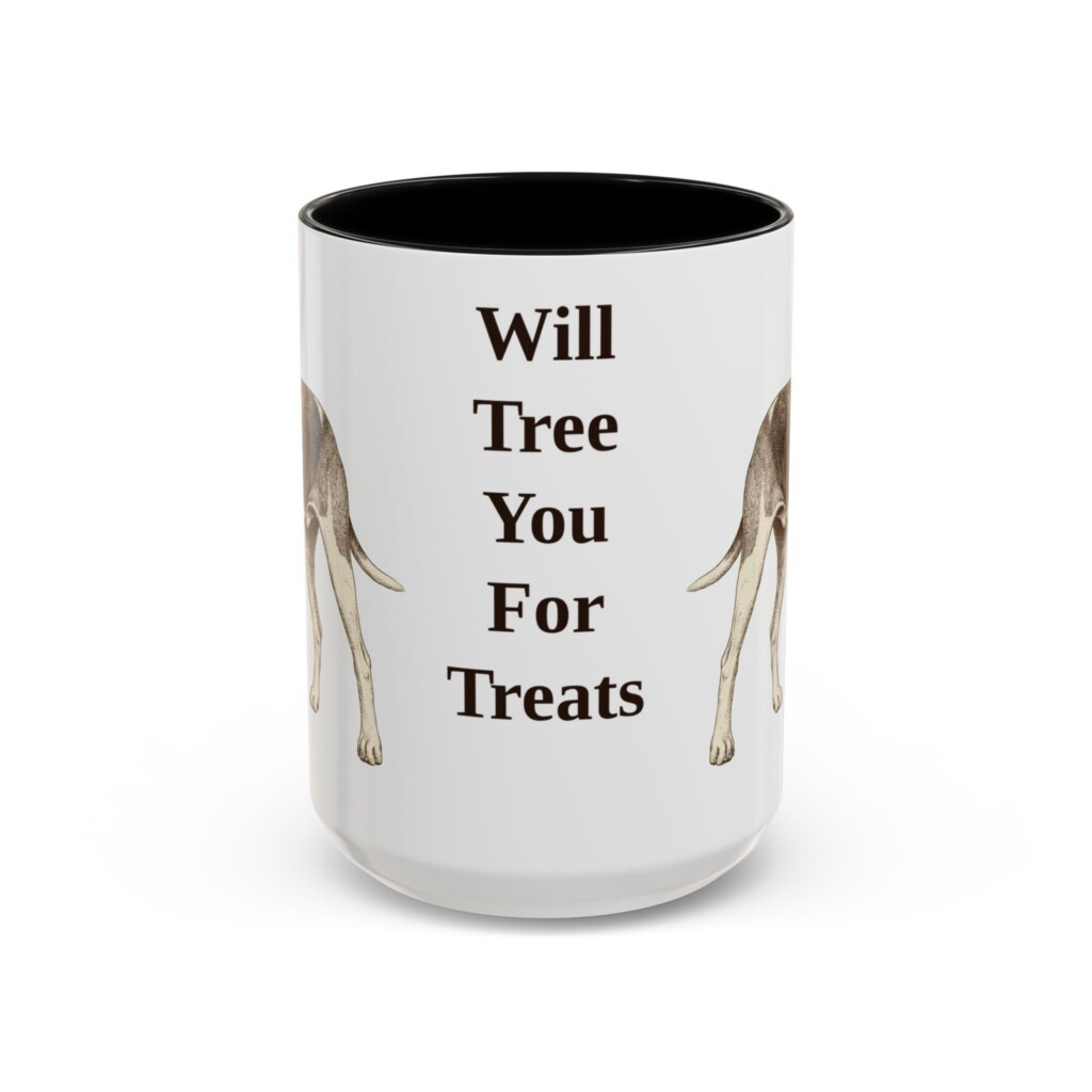 7740209953558670141_2048.jpeg 15oz Funny Treeing Walker Coonhound Mug, Vintage Dog Coffee Mug, Dog Lover Gift