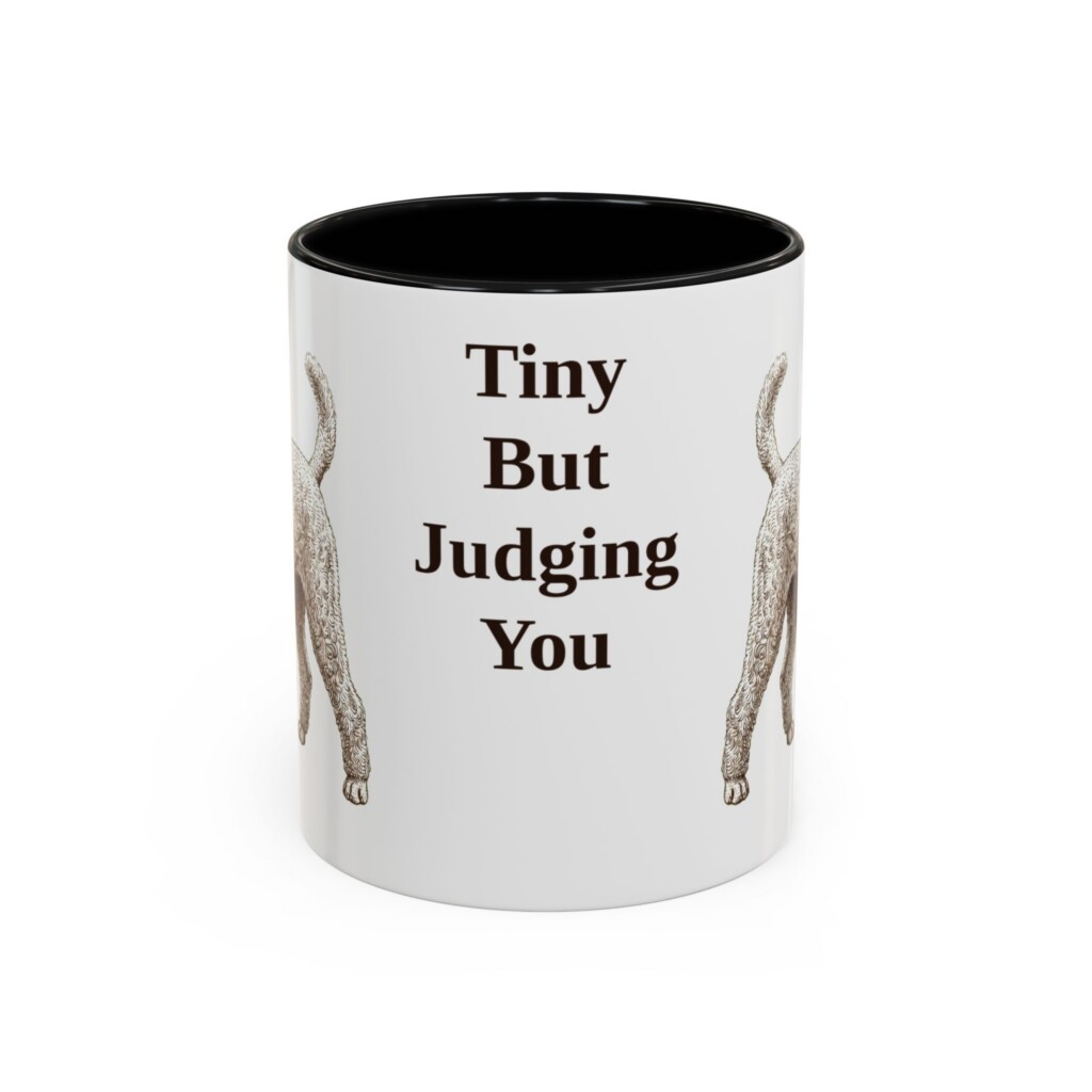 11oz Funny Toy Poodle Mug, Vintage Dog Coffee Mug, Dog Lover Gift