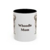 11oz Whoodle Dog Mom Mug, Vintage Sketch Coffee Mug, Dog Mom Gift