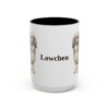 15oz Lowchen Mug, Vintage Dog Portrait Coffee Mug, Dog Lover Gift