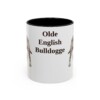 11oz Olde English Bulldogge Mug, Vintage Dog Portrait Coffee Mug, Dog Lover Gift