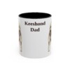 7923543490338800247_2048.jpeg 11oz Keeshond Dog Dad Mug, Vintage Sketch Coffee Mug, Dog Dad Gift