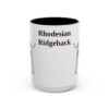 15oz Rhodesian Ridgeback Mug, Vintage Dog Portrait Coffee Mug, Dog Lover Gift