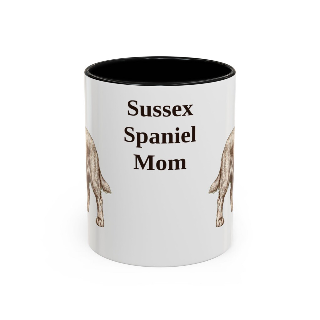11oz Sussex Spaniel Dog Mom Mug, Vintage Sketch Coffee Mug, Dog Mom Gift