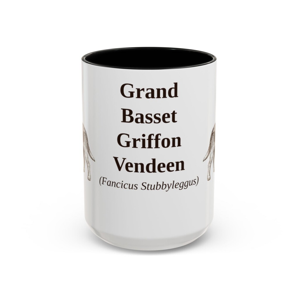 7984537827696846929_2048.jpeg 15oz Grand Basset Griffon Vendeen Latin Mug, Vintage Dog Coffee Mug, Dog Lover Gift