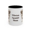 11oz Tibetan Spaniel Dog Mom Mug, Vintage Sketch Coffee Mug, Dog Mom Gift