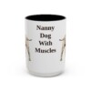 15oz Funny Staffordshire Bull Terrier Mug, Vintage Dog Coffee Mug, Dog Lover Gift