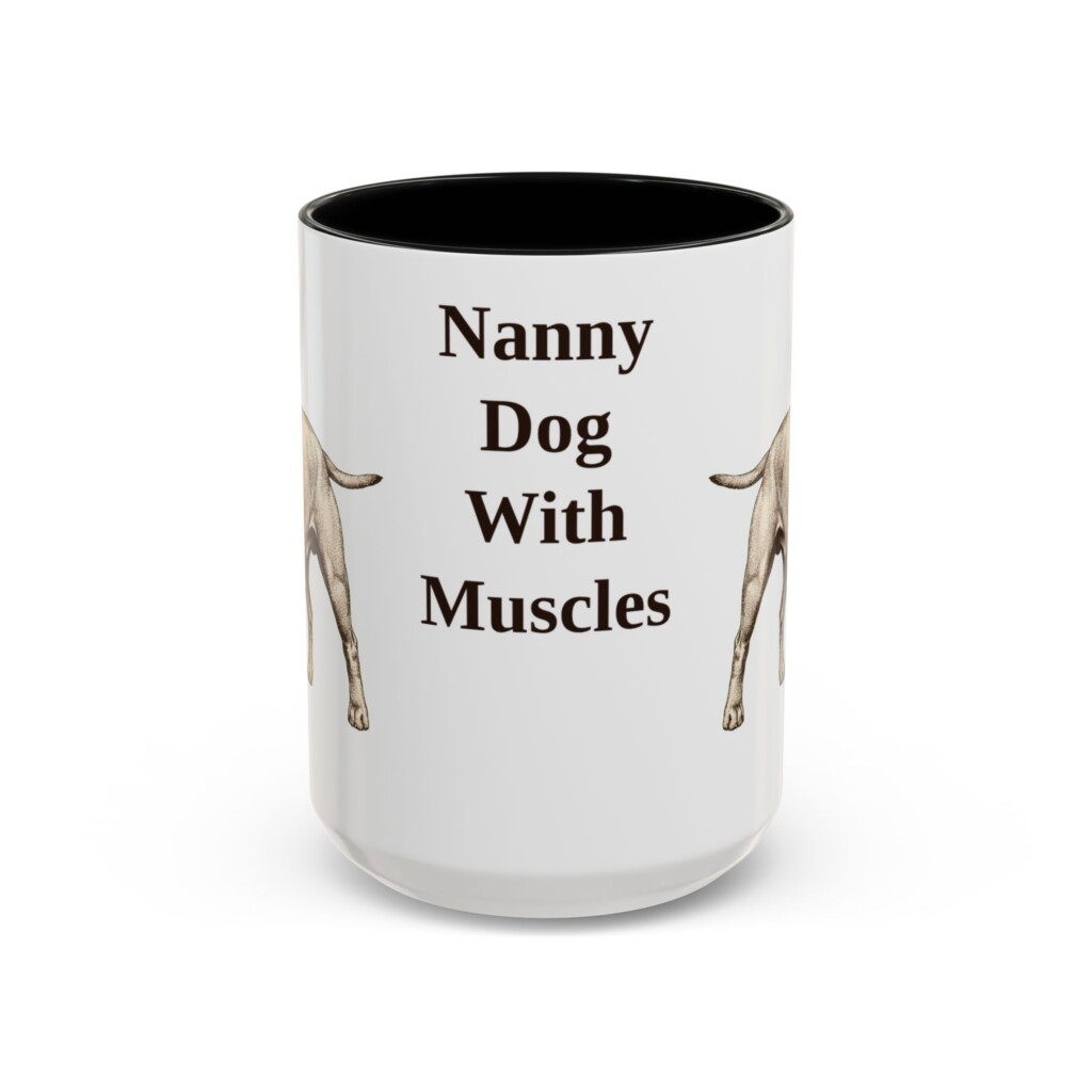 15oz Funny Staffordshire Bull Terrier Mug, Vintage Dog Coffee Mug, Dog Lover Gift