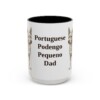 15oz Portuguese Podengo Pequeno Dog Dad Mug, Vintage Sketch Coffee Mug, Dog Dad Gift