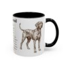 11oz Plott Hound Mug, Black, right side view