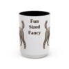 15oz Funny Miniature Poodle Mug, Vintage Dog Coffee Mug, Dog Lover Gift