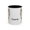 11oz Pomchi Mug, Vintage Dog Portrait Coffee Mug, Dog Lover Gift