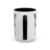 15oz Rhodesian Ridgeback Mug, Black, back view