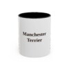 11oz Manchester Terrier Mug, Vintage Dog Portrait Coffee Mug, Dog Lover Gift