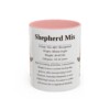 11oz Shepherd Mix Mug, Purple, front view