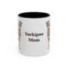 11oz Yorkipoo Dog Mom Mug, Vintage Sketch Coffee Mug, Dog Mom Gift