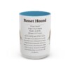 8429001209573282524_2048.jpeg 15oz Basset Hound Mug, Light Blue, front view