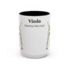 15oz Vizsla Latin Mug, Vintage Dog Coffee Mug, Dog Lover Gift