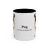 11oz Pug Latin Mug, Vintage Dog Coffee Mug, Dog Lover Gift