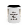 11oz Funny Miniature American Shepherd Mug, Vintage Dog Coffee Mug, Dog Lover Gift