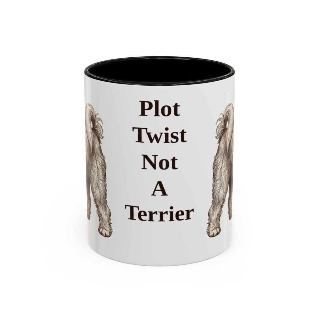 11oz Funny Tibetan Terrier Mug, Vintage Dog Coffee Mug, Dog Lover Gift