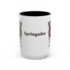 15oz Springador Mug, Vintage Dog Portrait Coffee Mug, Dog Lover Gift