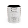 11oz German Pinscher Mug, Illustrated Dog Breed Facts Coffee Mug, Vintage Dog Keepsake Gift