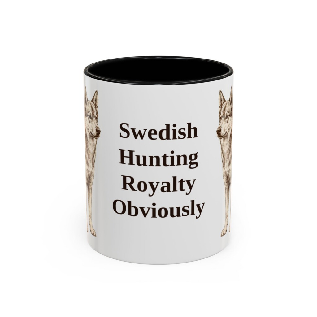 11oz Funny Norrbottenspets Mug, Vintage Dog Coffee Mug, Dog Lover Gift