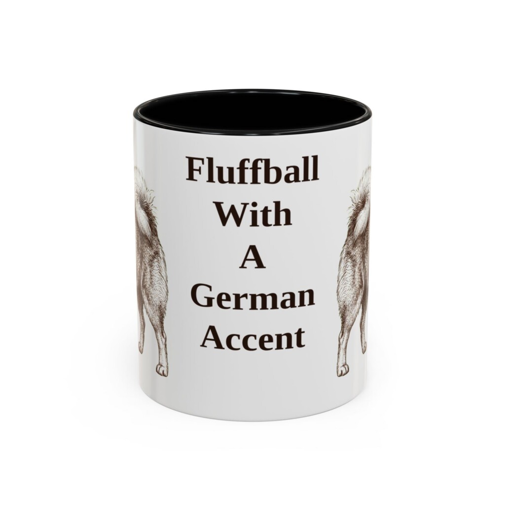11oz Funny German Spitz Mug, Vintage Dog Coffee Mug, Dog Lover Gift