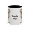 8779751477029894373_2048.jpeg 11oz Poodle Mix Mug, Vintage Dog Portrait Coffee Mug, Dog Lover Gift