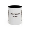 11oz Otterhound Dog Mom Mug, Vintage Sketch Coffee Mug, Dog Mom Gift