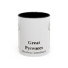 11oz Great Pyrenees Latin Mug, Vintage Dog Coffee Mug, Dog Lover Gift