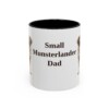 11oz Small Munsterlander Dog Dad Mug, Vintage Sketch Coffee Mug, Dog Dad Gift