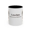 11oz Lowchen Latin Mug, Vintage Dog Coffee Mug, Dog Lover Gift