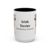 8957646774234972270_2048.jpeg 15oz Irish Terrier Latin Mug, Vintage Dog Coffee Mug, Dog Lover Gift