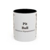 11oz Pit Bull Latin Mug, Vintage Dog Coffee Mug, Dog Lover Gift