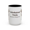 9138288395153925846_2048.jpeg 15oz Wirehaired Vizsla Latin Mug, Vintage Dog Coffee Mug, Dog Lover Gift